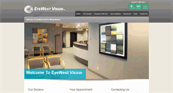Desktop Screenshot of eyewestvision.com
