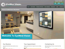Tablet Screenshot of eyewestvision.com